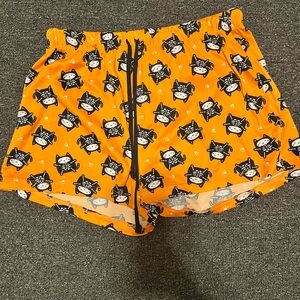 Halloween pajama shorts